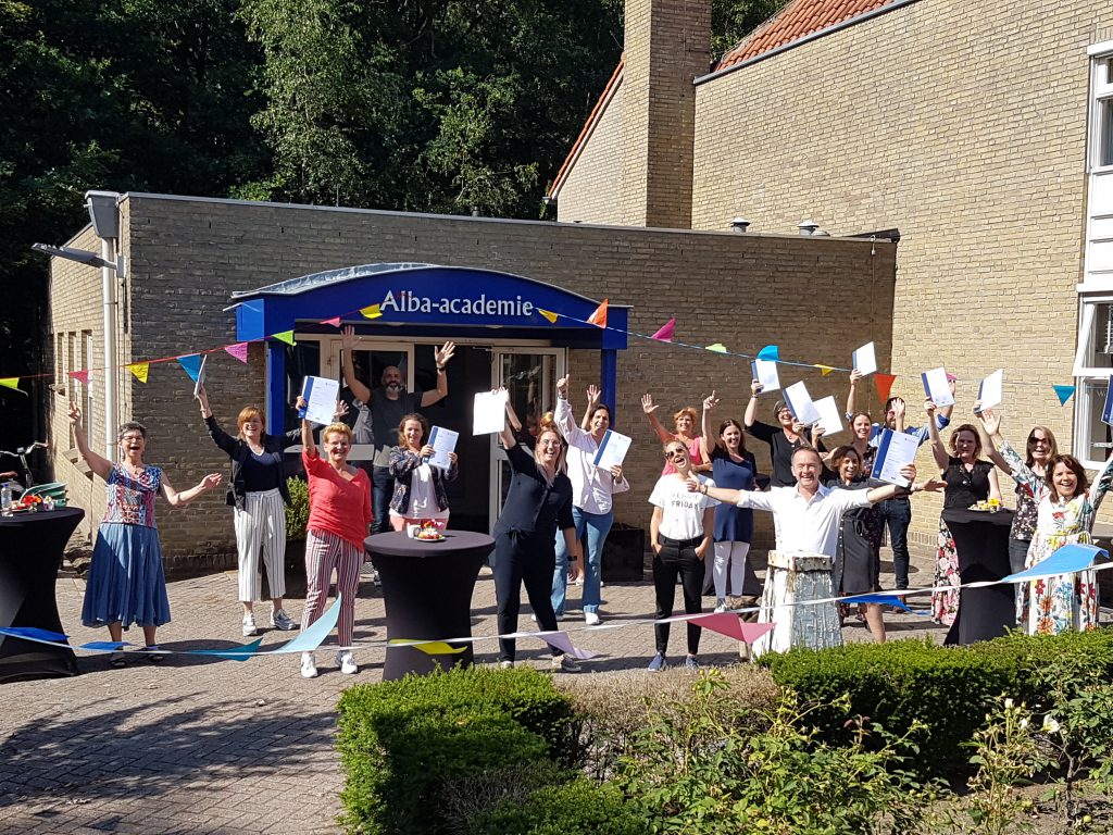 Diploma uitreiking Coach Practitioner